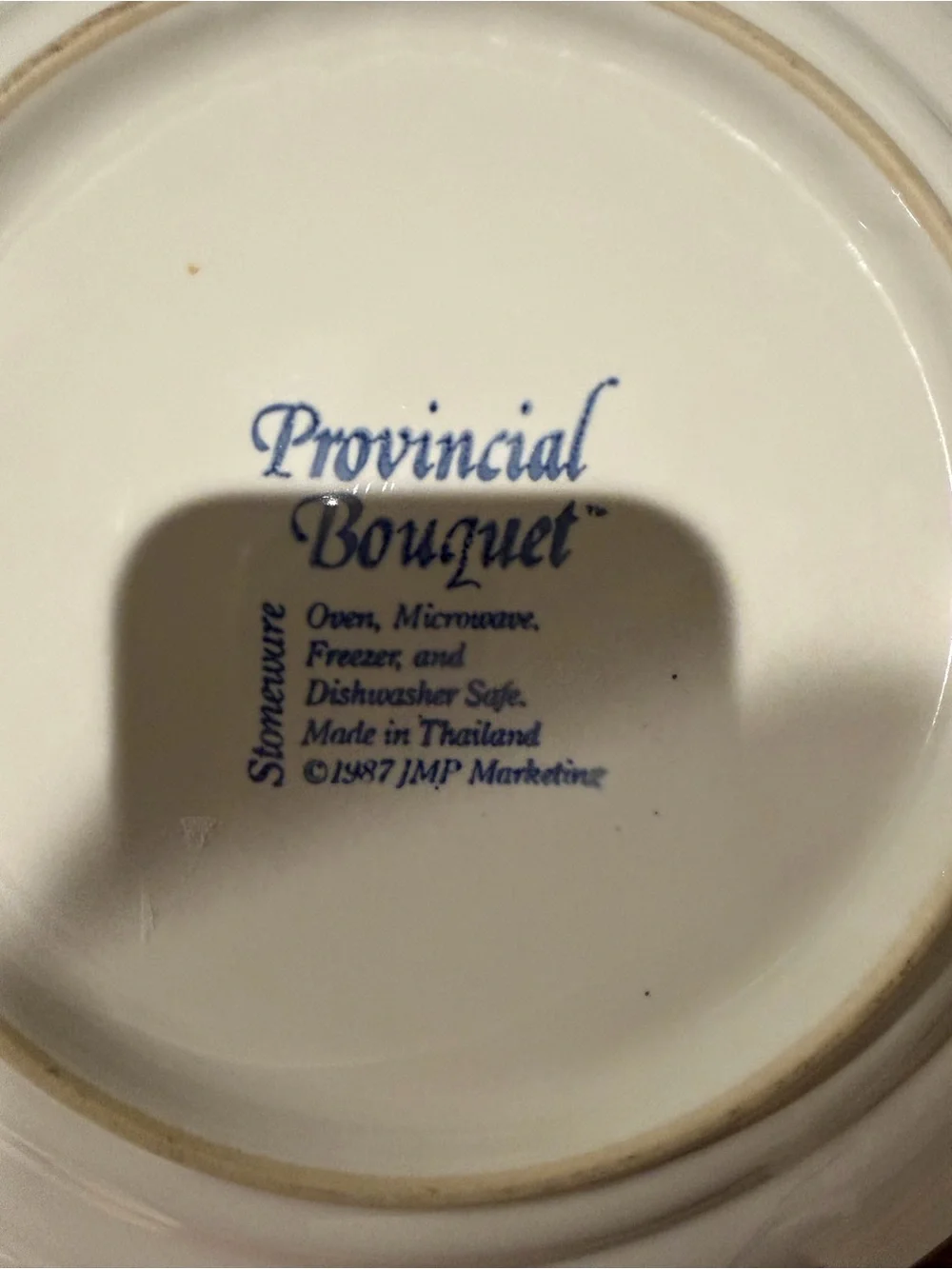 Provincial Bouquet Dinner Plate